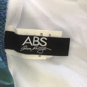 Maillot De Bain ABS Allen Schwartz Bikini Tropical - Taille 8 Ou 10, Bandeau Twisted, Neuf Avec étiquettes